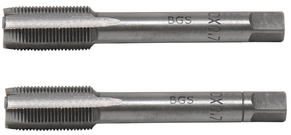 BGS Gewindebohrer | Vor- und Fertigschneider | M10 x 0,75 mm | 2-tlg.