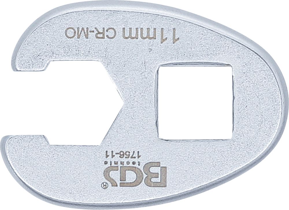 BGS Hahnenfußschlüssel | Antrieb Innenvierkant 10 mm (3/8") | SW 11 mm