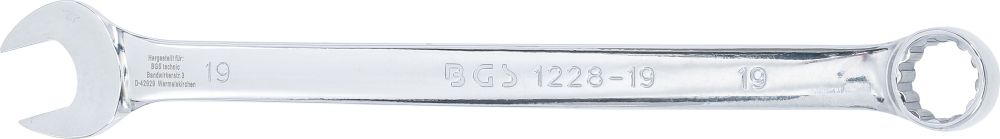 BGS Maul-Ringschlüssel | extra lang | SW 19 mm