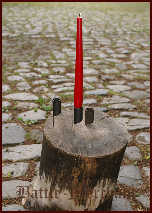 Kerzenhalter mit Nagel
