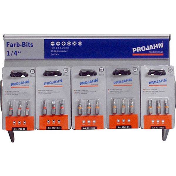 Rack Color Bit Schlitz + Inbus 25mm