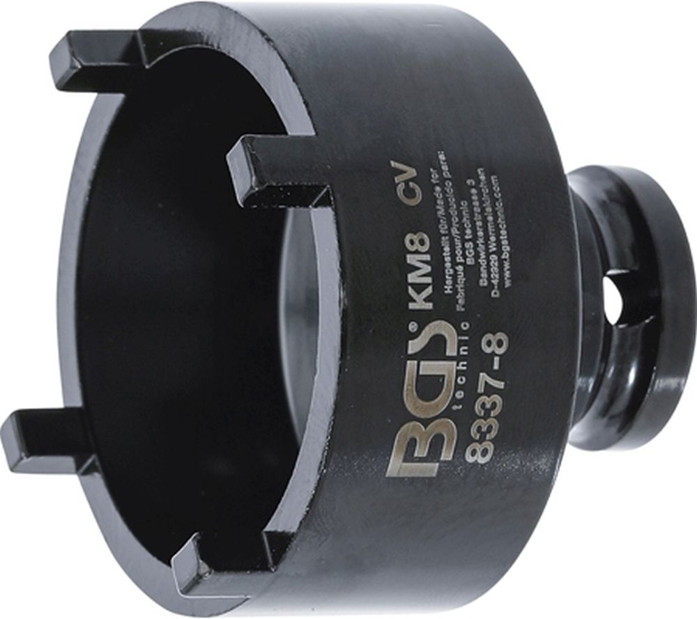 BGS Nutmutternschlüssel | Zapfen außen liegend | KM8