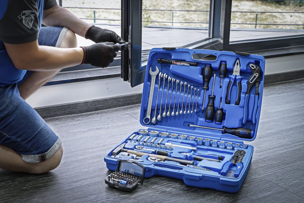 BGS Steckschlüssel-Werkzeugkoffer | 117-tlg.
