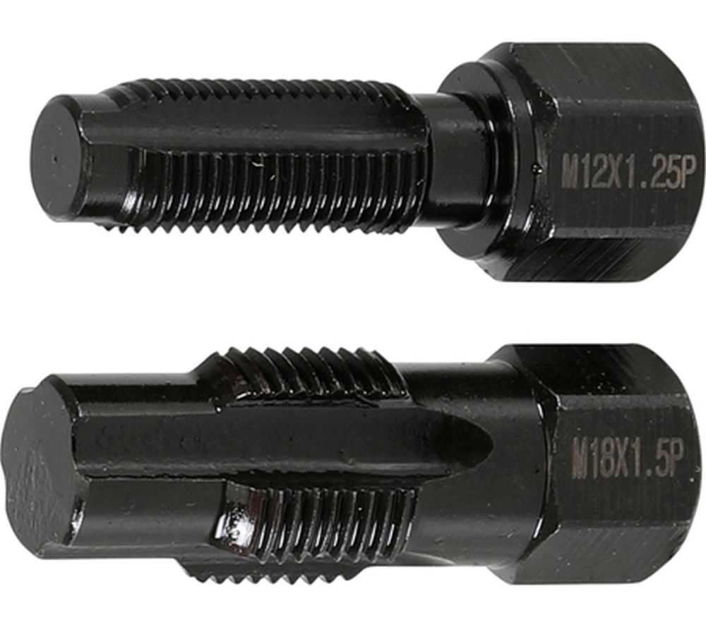 BGS Reparaturwerkzeug für Lambdasondengewinde | M18 x 1,5 mm | M12 x 1,25 mm | 2-tlg.