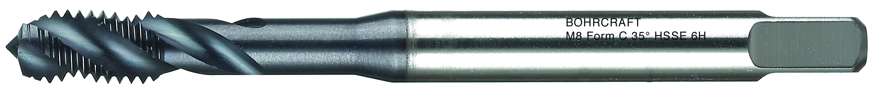 MGB HD HSSE-TiALN DIN 371 P-PLUS // M 6 RSP40°