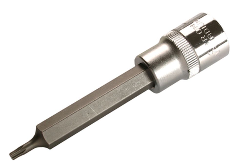BGS Bit-Einsatz | Länge 100 mm | Antrieb Innenvierkant 12,5 mm (1/2") | T-Profil (für Torx) T15