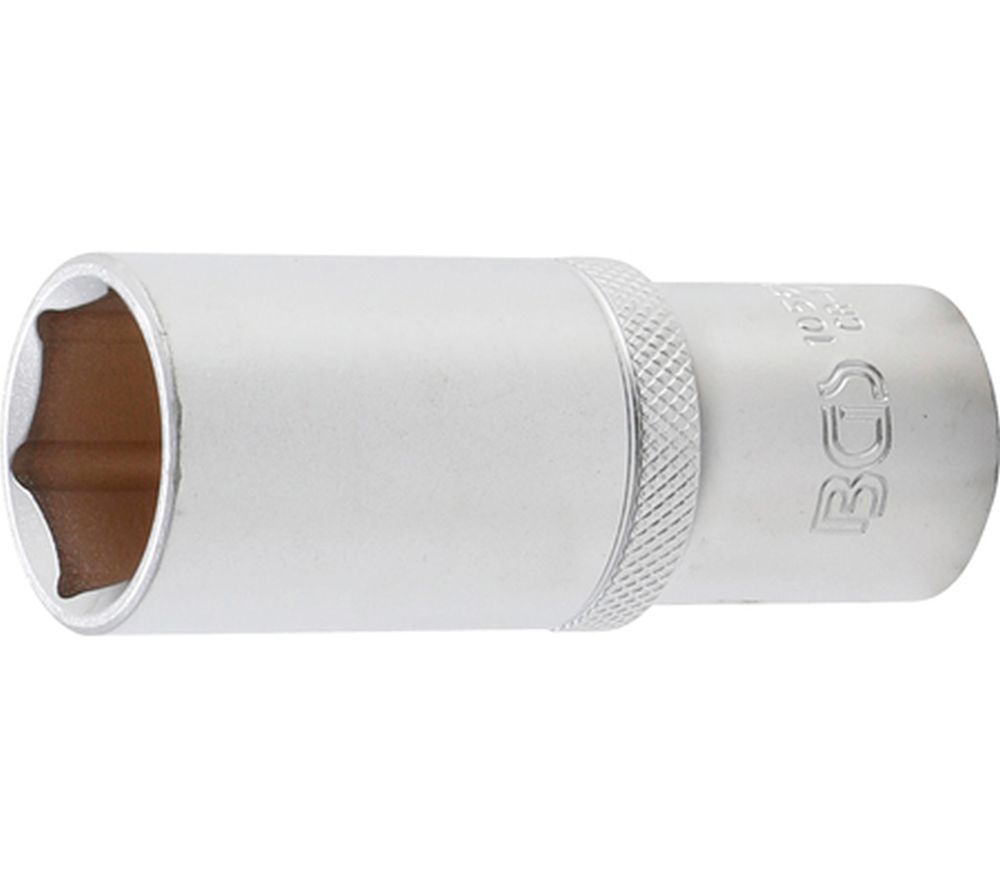 BGS Steckschlüssel-Einsatz Sechskant, tief | Antrieb Innenvierkant 12,5 mm (1/2") | SW 22 mm