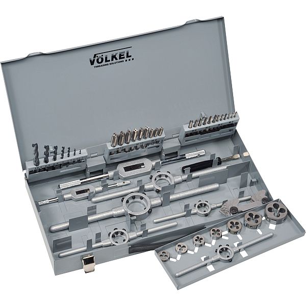 VÖLKEL Gewindeschneidwerkzeugsatz, HSS-G, M 3-12