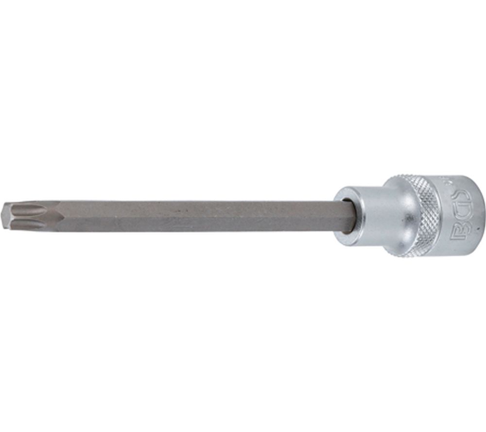 BGS Bit-Einsatz | Länge 140 mm | Antrieb Innenvierkant 12,5 mm (1/2") | T-Profil (für Torx) T45