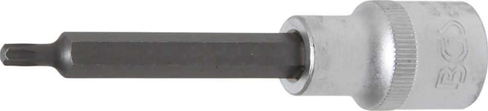BGS Bit-Einsatz | Länge 100 mm | Antrieb Innenvierkant 12,5 mm (1/2") | T-Profil (für Torx) T25