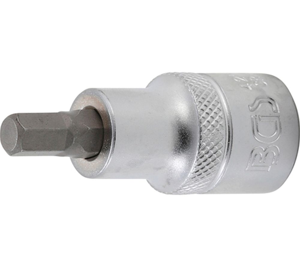 BGS Bit-Einsatz | Antrieb Innenvierkant 12,5 mm (1/2") | Innensechskant 7 mm