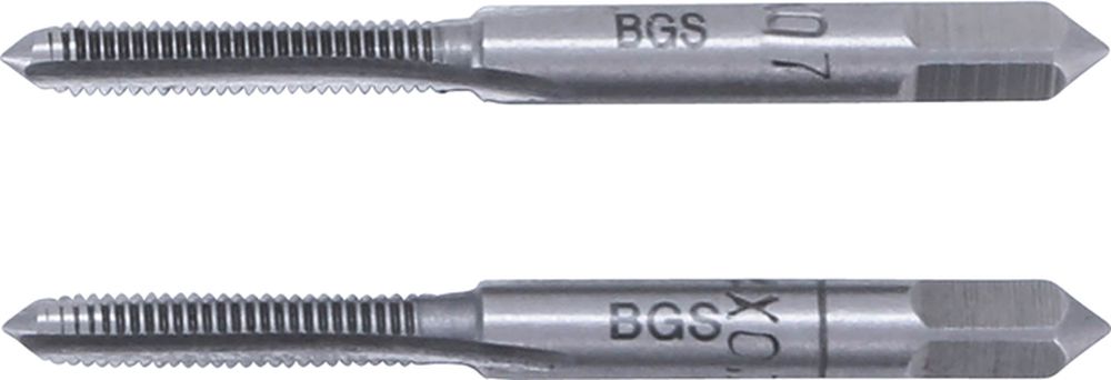 BGS Gewindebohrer | Vor- und Fertigschneider | M4 x 0,7 mm | 2-tlg.