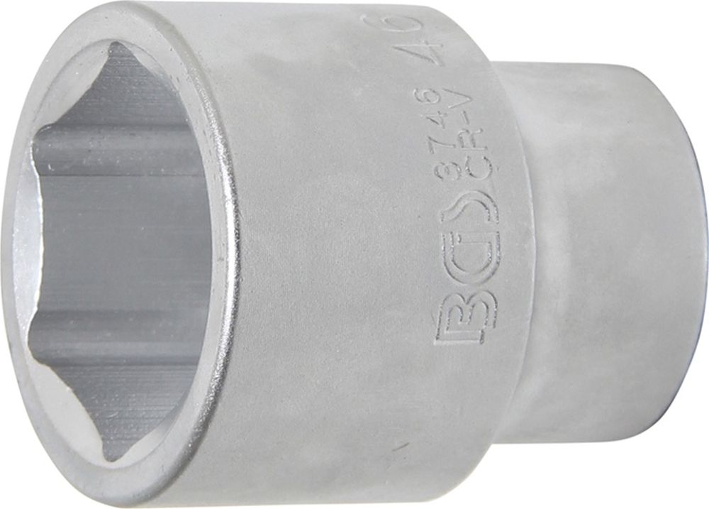 BGS Steckschlüssel-Einsatz Sechskant | Antrieb Innenvierkant 25 mm (1") | SW 46 mm
