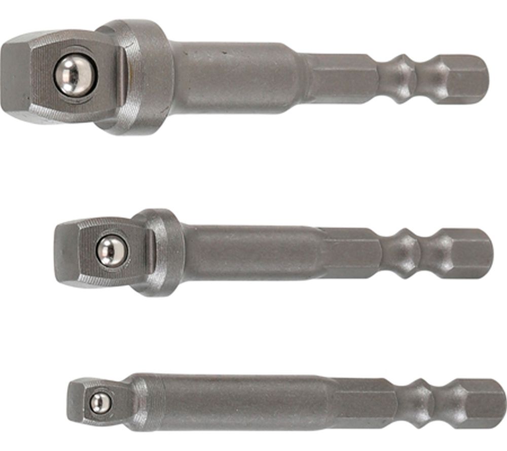 BGS Bohrmaschinen-Kippadapter-Satz | Antrieb Außensechskant 6,3 mm (1/4") | 3-tlg.