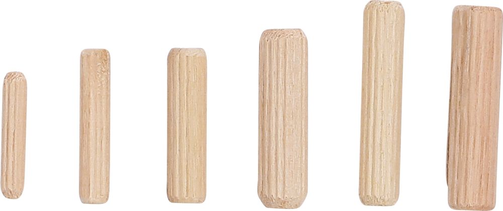 BGS Diy Holzdübel-Sortiment | Ø 5 - 10 mm | 53-tlg.