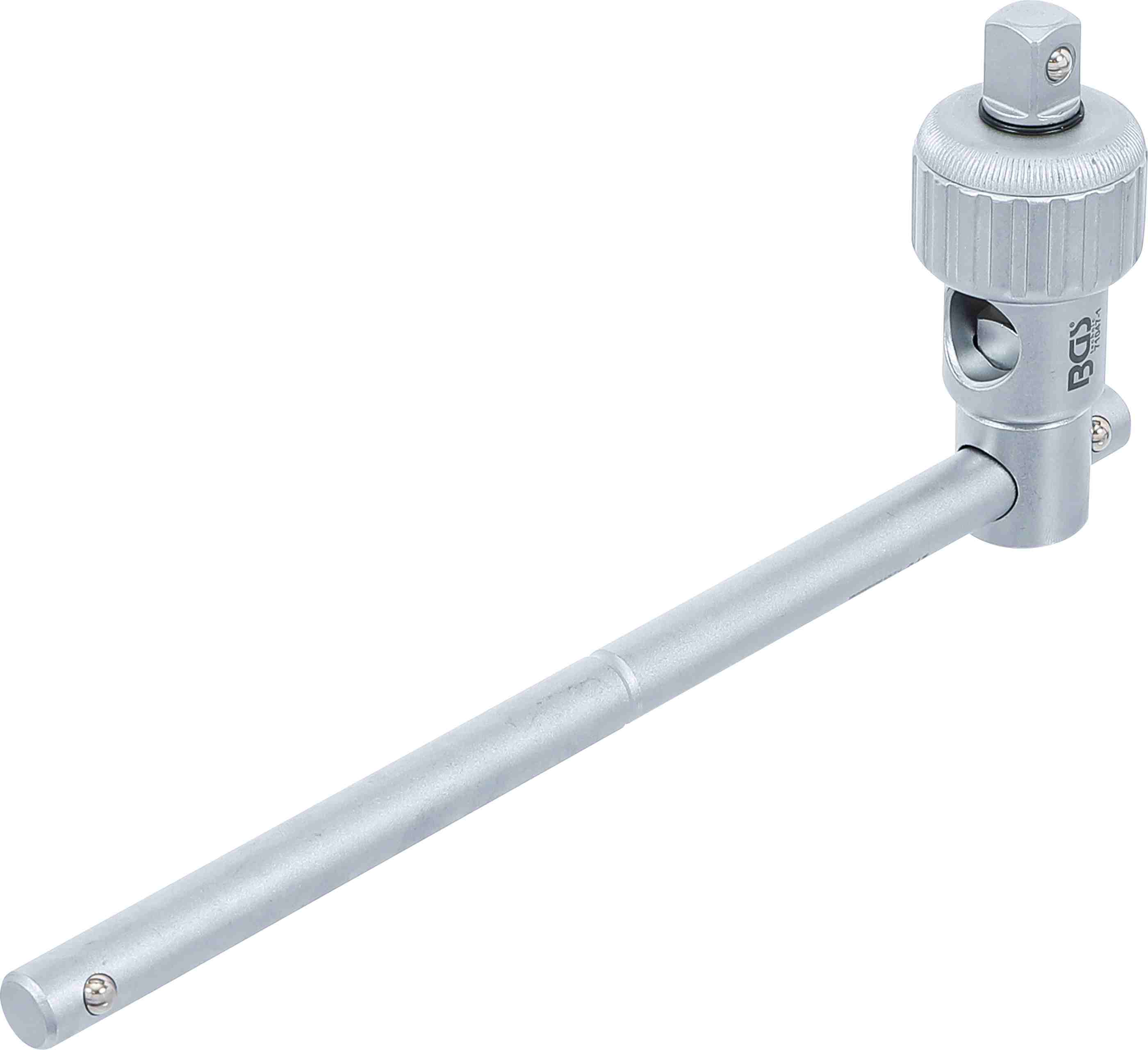 BGS Steckschlüssel-Adapter mit Ratschenfunktion | mit Gleitgriff | Abtrieb 12,5 mm (1/2")