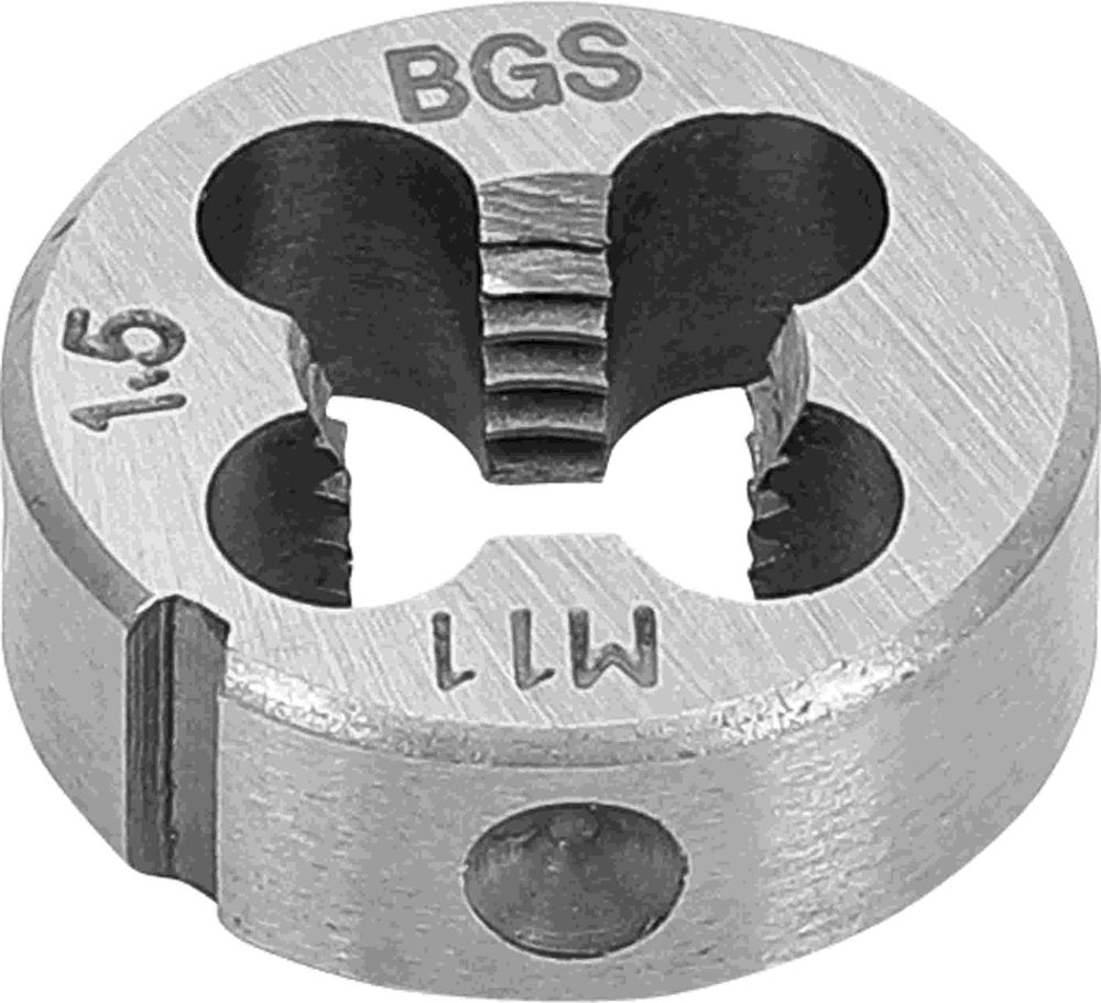 BGS Gewindeschneideisen | M11 x 1,5 x 25 mm