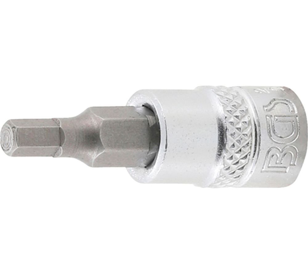 BGS Bit-Einsatz | Antrieb Innenvierkant 6,3 mm (1/4") | Innensechskant 5/32"