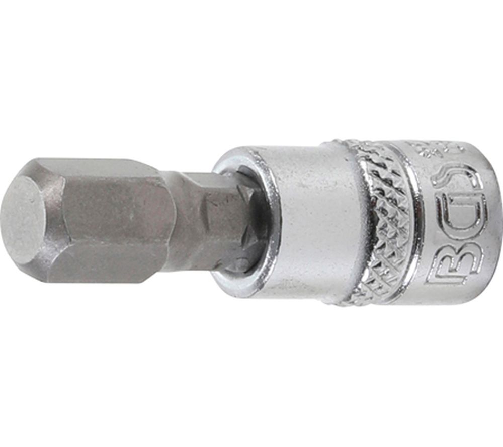 BGS Bit-Einsatz | Antrieb Innenvierkant 6,3 mm (1/4") | Innensechskant 8 mm