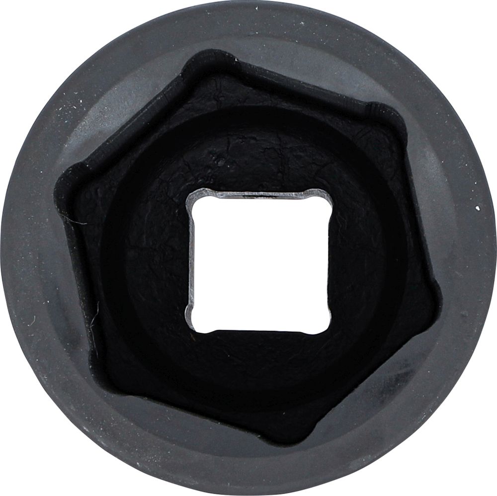 BGS Kraft-Steckschlüssel-Einsatz Sechskant, tief | Antrieb Innenvierkant 25 mm (1") | SW 60 mm