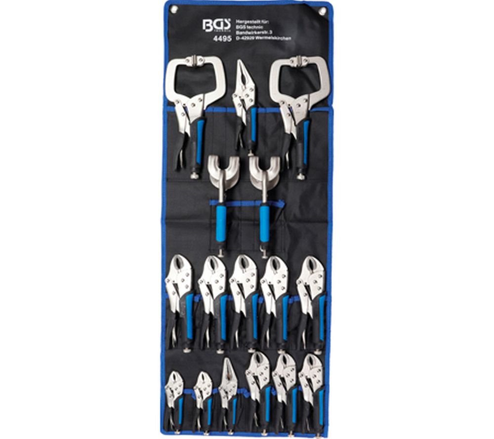 BGS Karosserie-Gripzangen-Satz | 16-tlg.