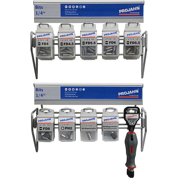 Rack Bit Schlitz 45tlg