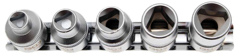 BGS Dreikant-Einsatz-Satz | M5 - M12 (8 - 16,5 mm) | 5-tlg.