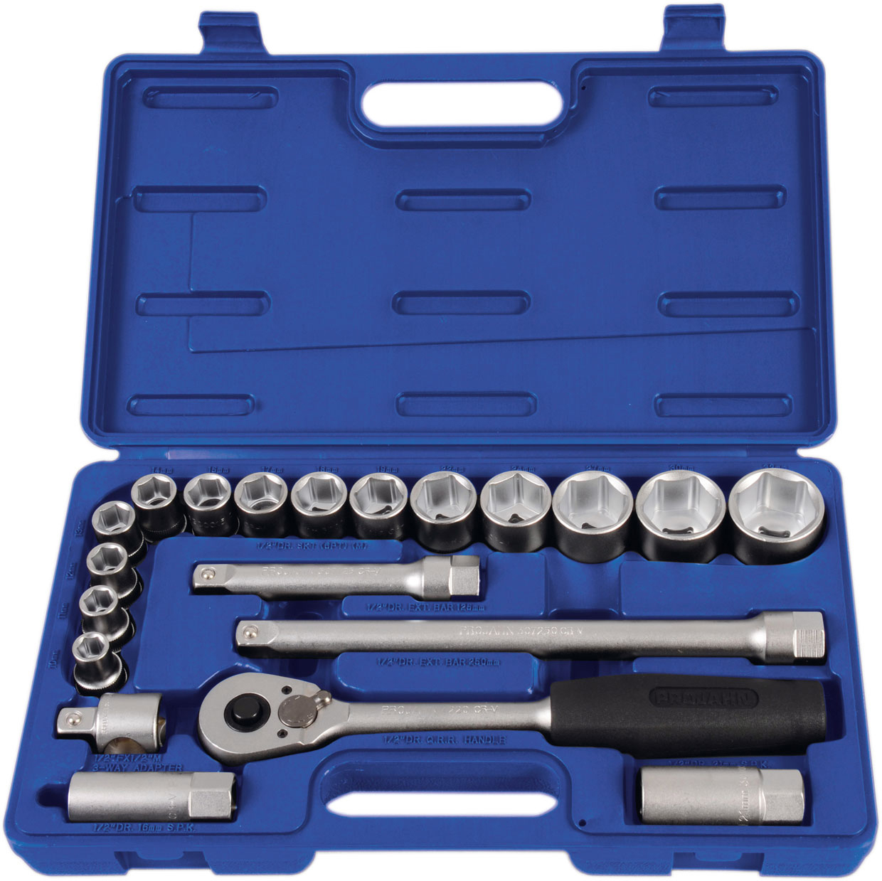 1/2" Steckschluessel Satz 20tlg