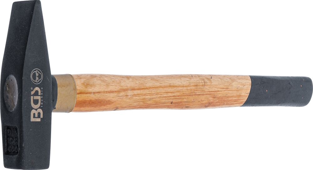 BGS Schlosserhammer | Holz-Stiel | DIN 1041 | 400 g