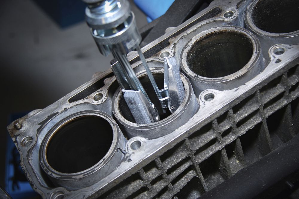 BGS Ersatzbacken für Honwerkzeug Art. 1157 | Backen 100 mm | K 280 | 3-tlg.