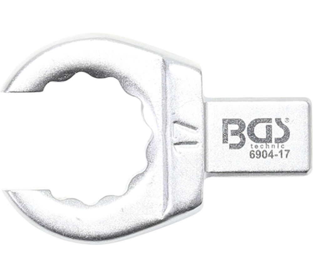 BGS Einsteck-Ringschlüssel | offen | 17 mm | Aufnahme 9 x 12 mm