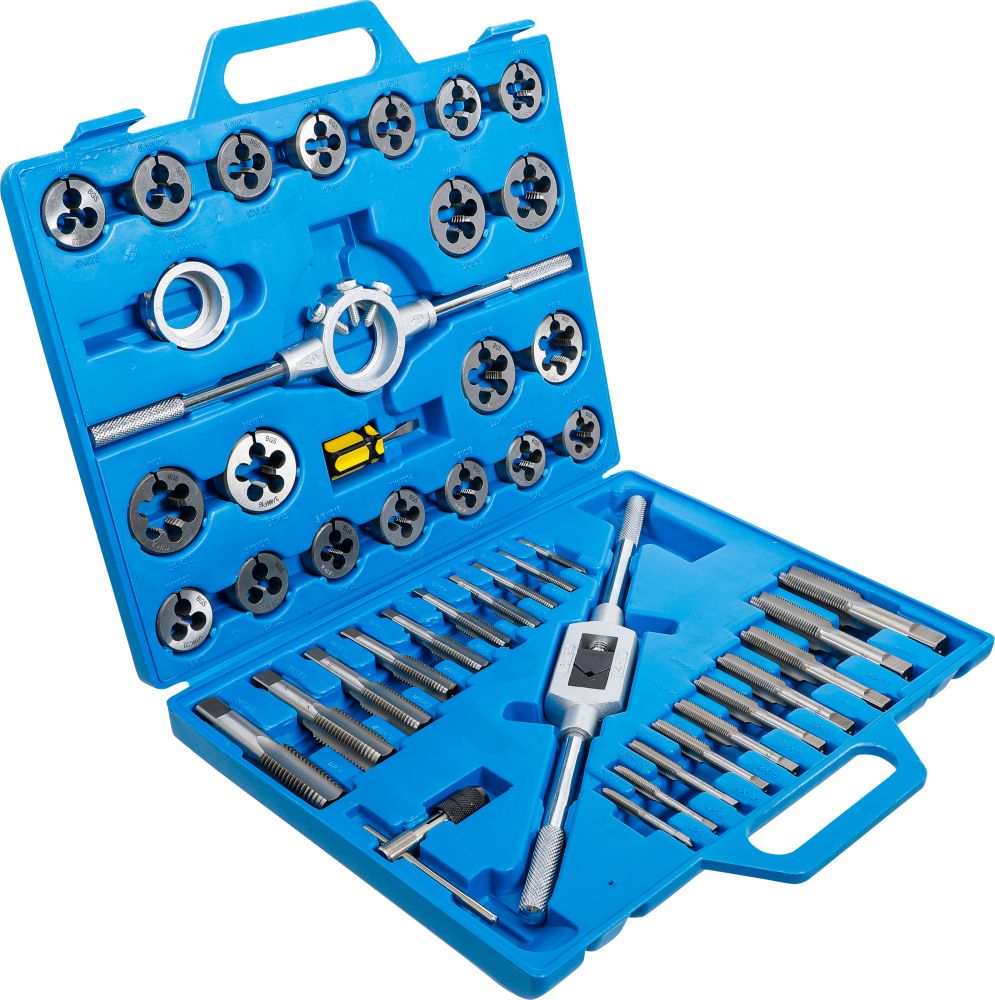 BGS Gewindeschneid-Satz | Zoll | 1/4" - 1" | 45-tlg.