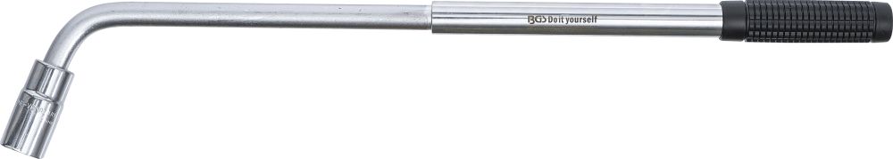 BGS Diy Radmutternschlüssel | Antrieb 12,5 mm (1/2") | SW 17 x 19 mm