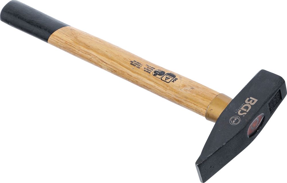 BGS Schlosserhammer | Holz-Stiel | DIN 1041 | 500 g