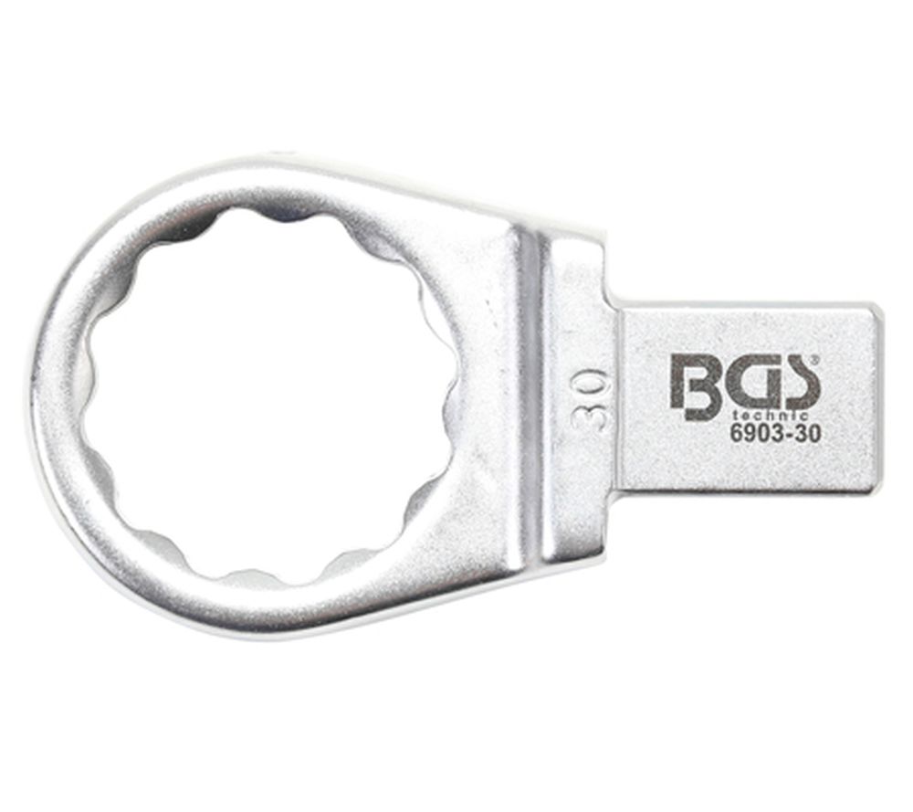 BGS Einsteck-Ringschlüssel | 30 mm | Aufnahme 14 x 18 mm