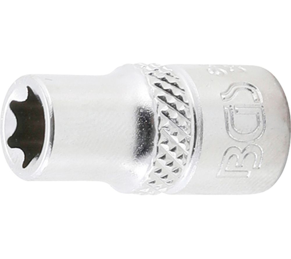 BGS Steckschlüssel-Einsatz E-Profil | Antrieb Innenvierkant 6,3 mm (1/4") | SW E8