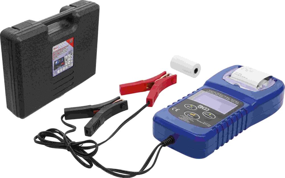 BGS Digitaler Batterie- und Ladesystem-Tester | mit Drucker