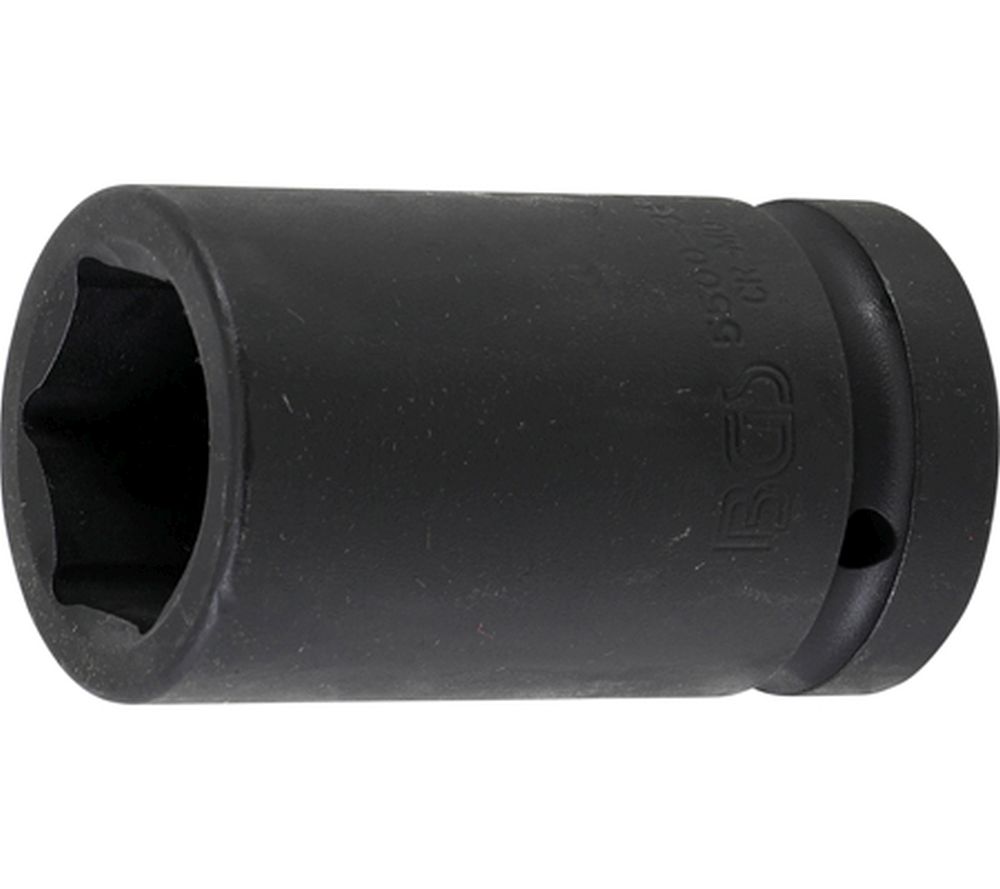 BGS Kraft-Steckschlüssel-Einsatz Sechskant, tief | Antrieb Innenvierkant 25 mm (1") | SW 34 mm