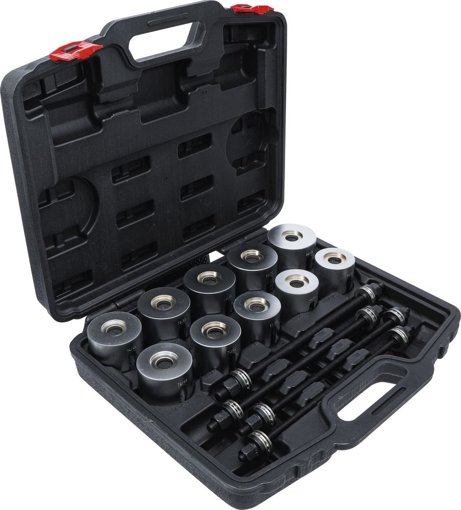 BGS Diy Zug- und Druckhülsen-Satz | mit 4 Spindeln | 24-tlg.