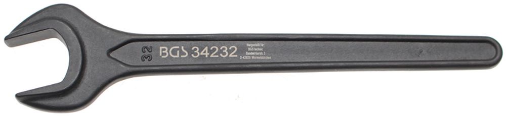 BGS Einmaulschlüssel | DIN 894 | SW 32 mm