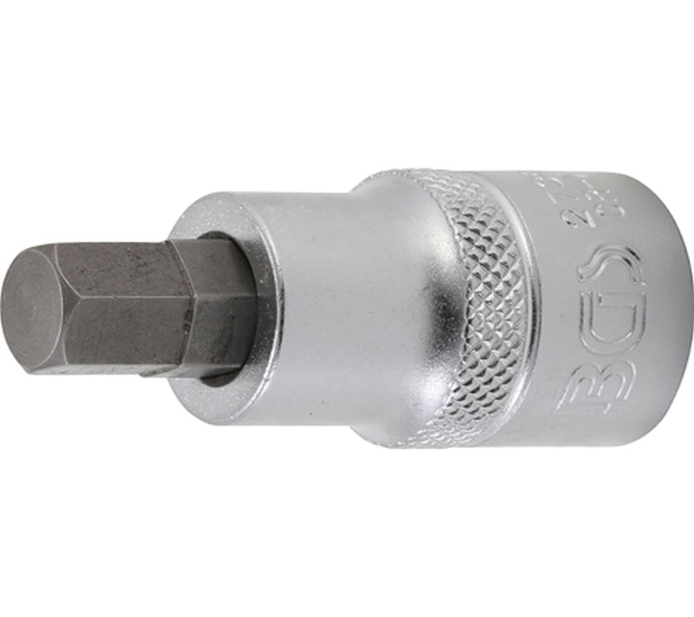 BGS Bit-Einsatz | Länge 55 mm | Antrieb Innenvierkant 12,5 mm (1/2") | Innensechskant 3/8"