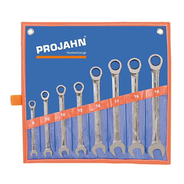 GearTech Schluessel Satz Rolltasche 8tlg