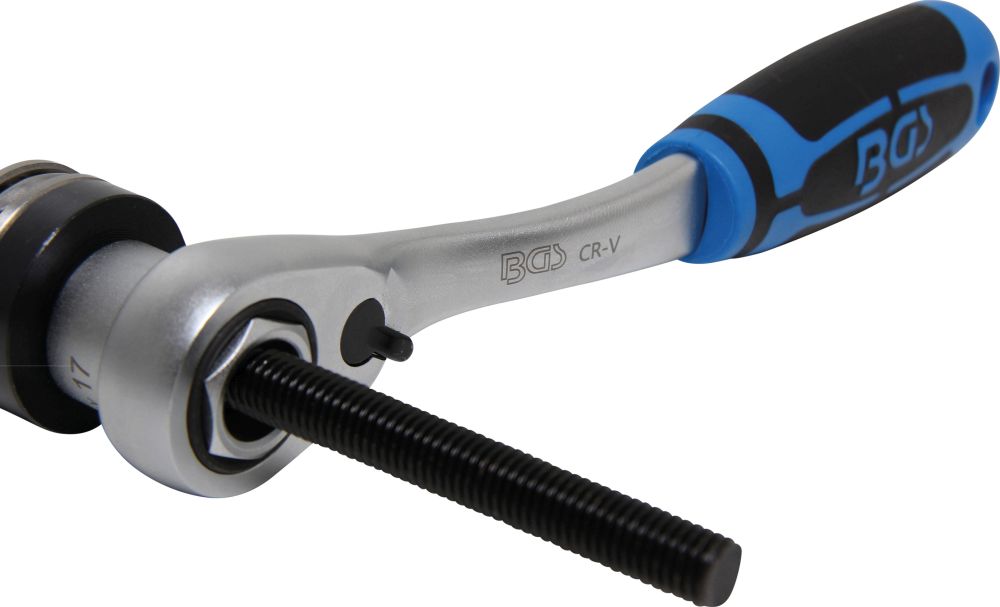 BGS Durchsteck-Steckschlüssel-Satz | Gear Lock | SW 4,5 - 25 mm | 52-tlg.