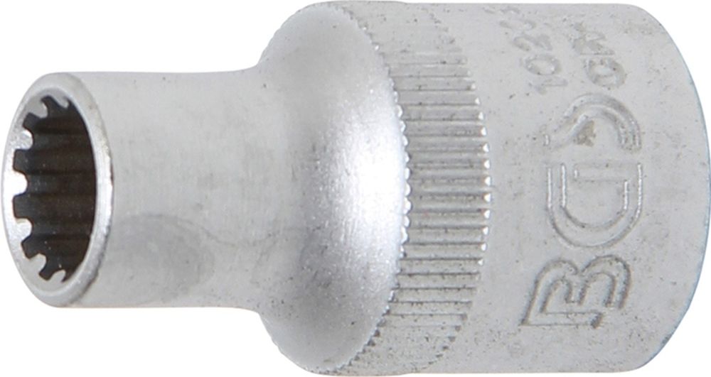 BGS Steckschlüssel-Einsatz Gear Lock | Antrieb Innenvierkant 12,5 mm (1/2") | SW 9 mm