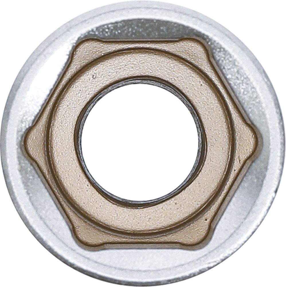 BGS Steckschlüssel-Einsatz Sechskant, tief | Antrieb Innenvierkant 12,5 mm (1/2") | SW 20 mm