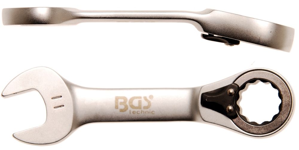 BGS Ratschenring-Maulschlüssel | kurz | umschaltbar | SW 11 mm