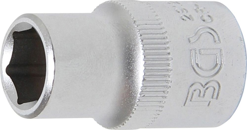 BGS Steckschlüssel-Einsatz Sechskant | Antrieb Innenvierkant 12,5 mm (1/2") | SW 12 mm