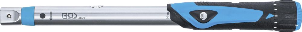 BGS Drehmomentschlüssel | 10 - 50 Nm | für 9 x 12 mm Einsteckwerkzeuge