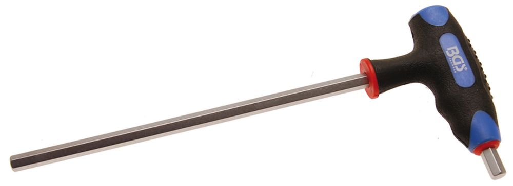BGS Schraubendreher mit T-Griff und seitlicher Klinge | Innensechskant 7 mm