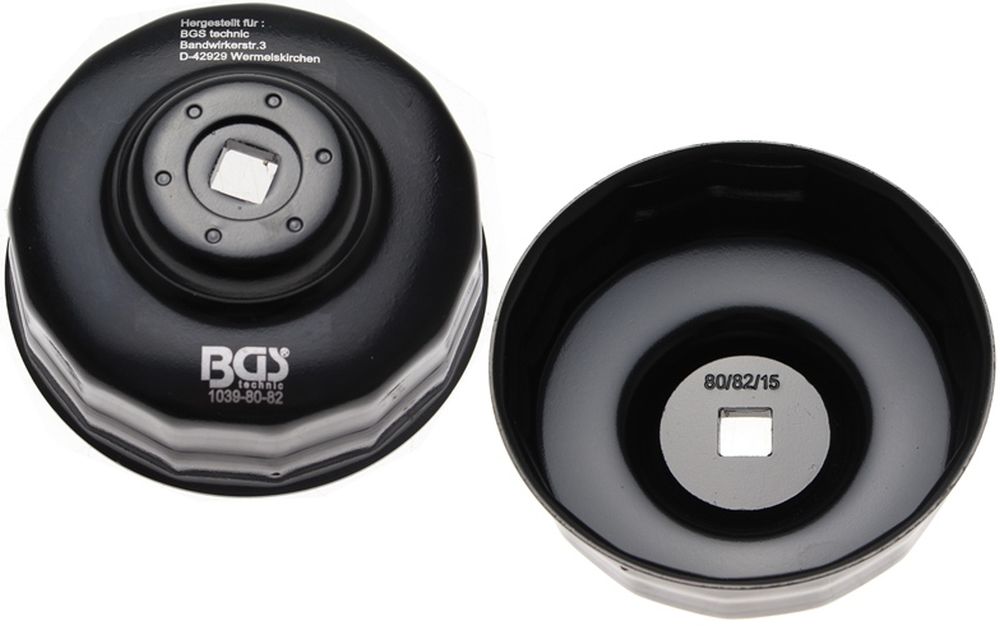 BGS Ölfilterschlüssel | 15-kant | Ø 80 - 82 mm | für Honda, Mazda, Nissan, Subaru, Toyota
